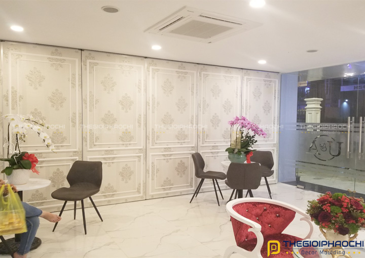 Trang Trí Phào Chỉ Nội Thất Thẩm Mỹ Viện Uyên Anh